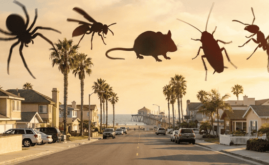 Dangerous Pests to Watch for in Huntington Beach