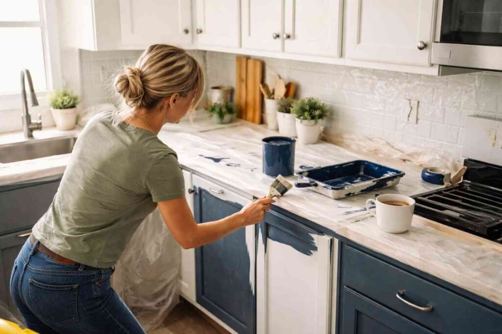 Repaint or Reface Your Cabinets