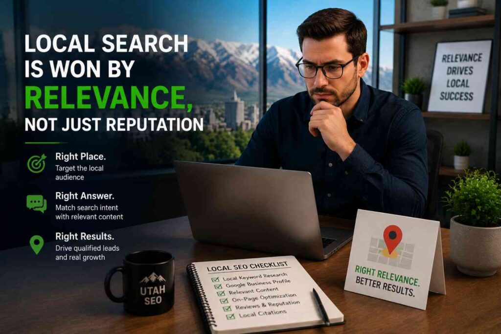 Local Search Is Won by Relevance, Not Just Reputation